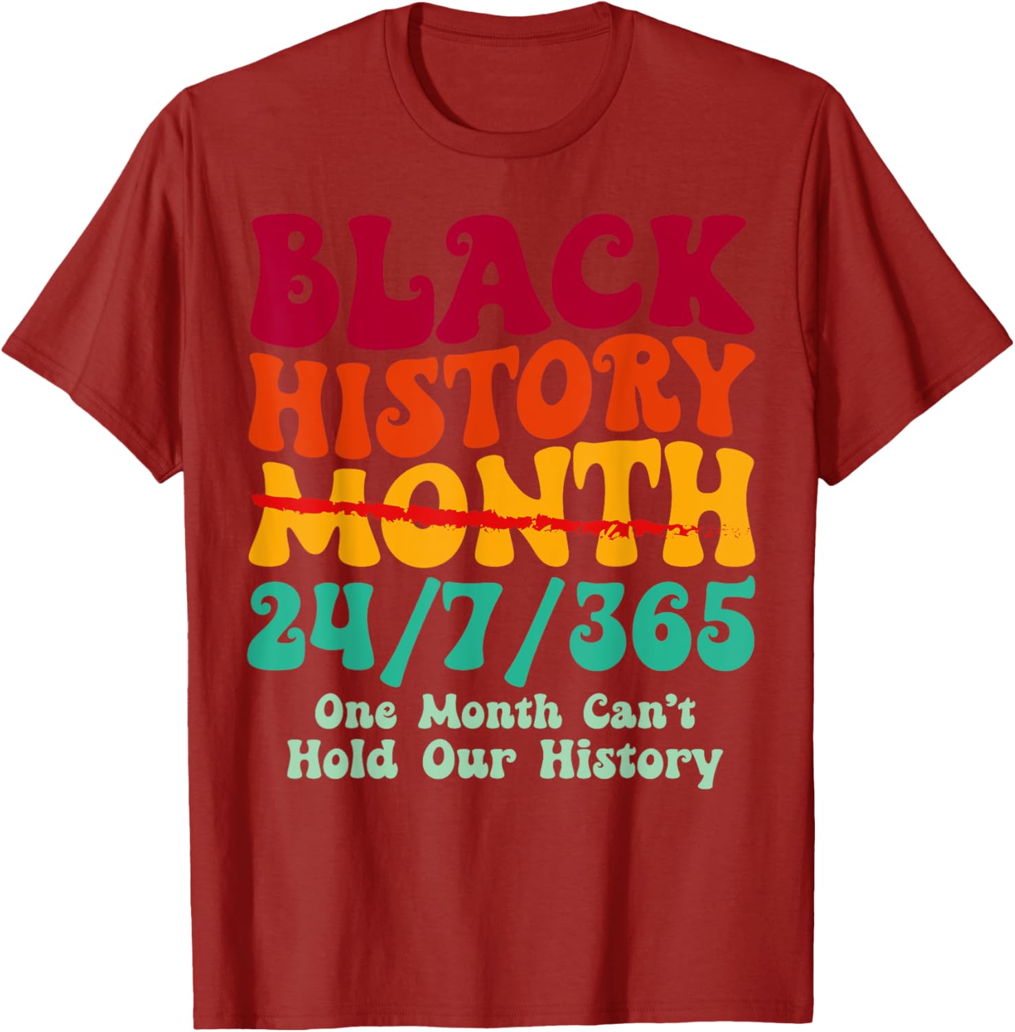 Groovy Black History Month Melanin Afro T-Shirt for Men and Women - 13