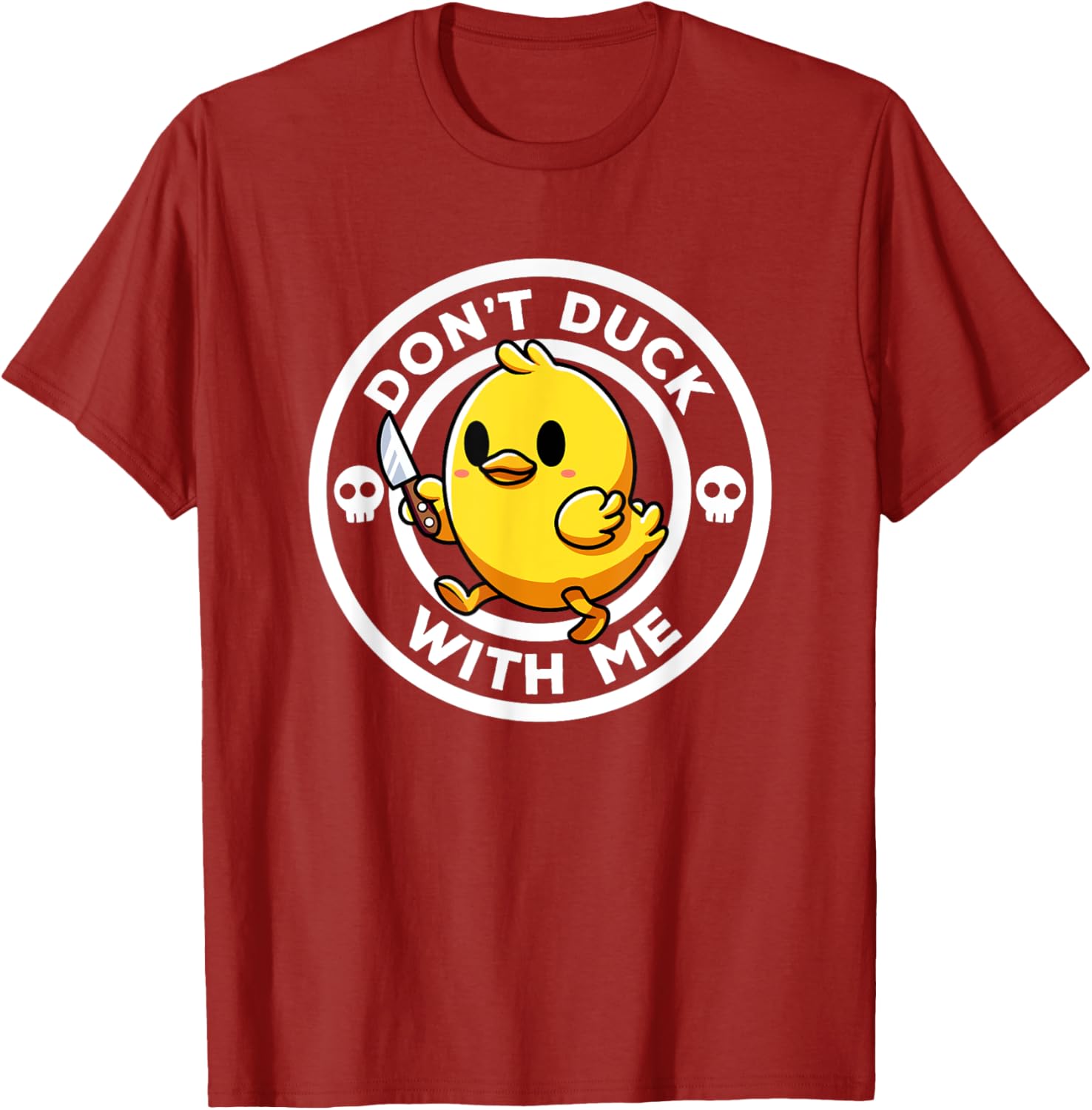 Funny Rubber Duck T-Shirt for Duck Lovers - Don't Duck With Me Design - 3