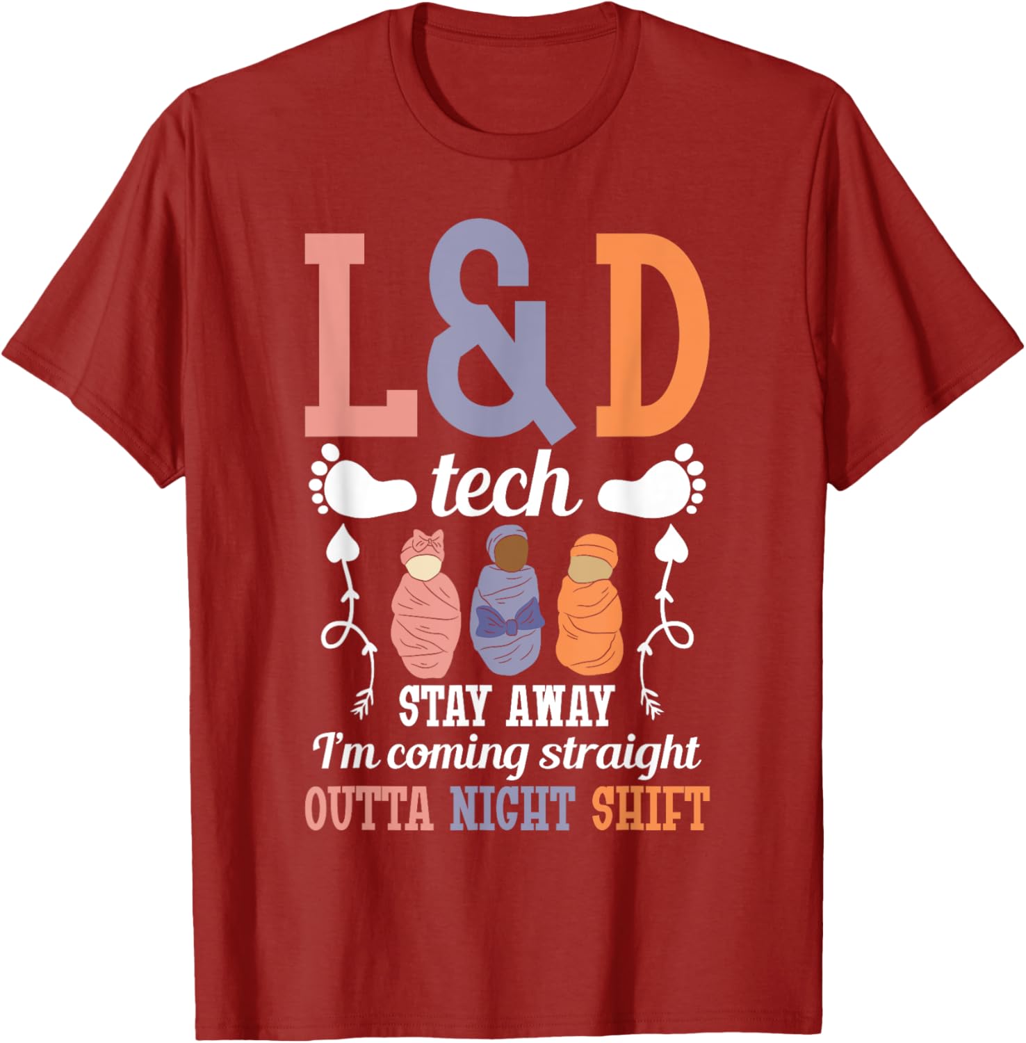 L&D Surgical Tech Nurse T-Shirt - Perfect Gift for Labor & Delivery Staff - 2