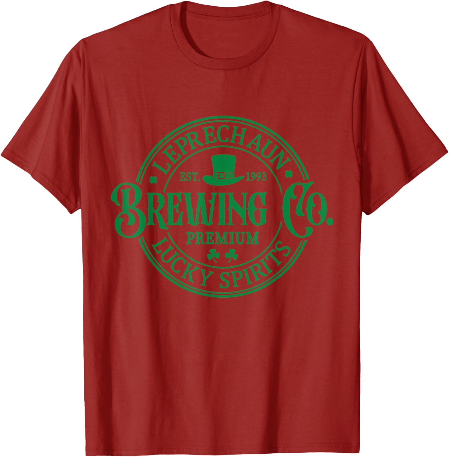 Leprechaun Brewing Co St. Patrick's Day T-Shirt for Festive Fun - 7