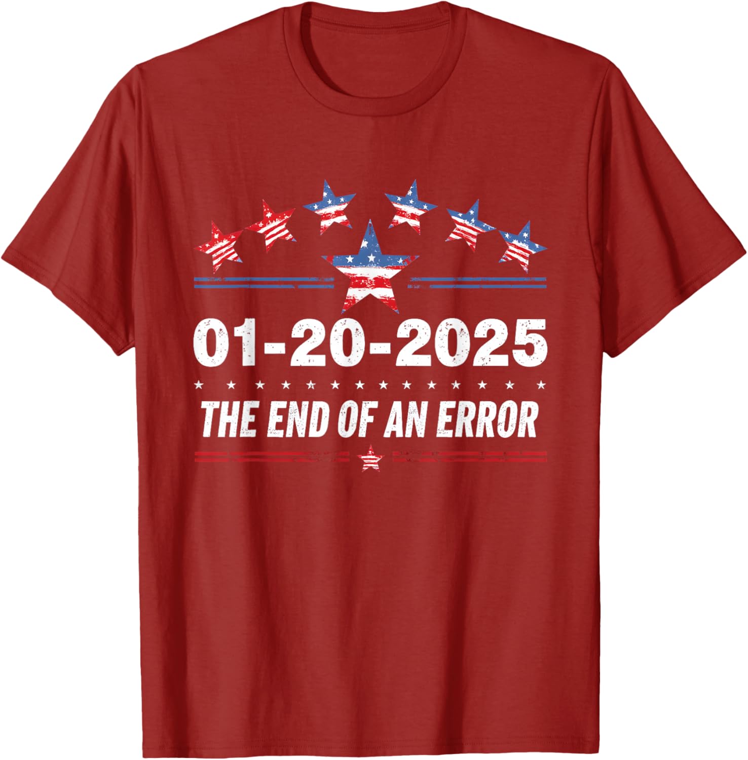 Patriotic Change 2025 Graphic Tee for Adults - Classic Fit, Crew Neck - 22