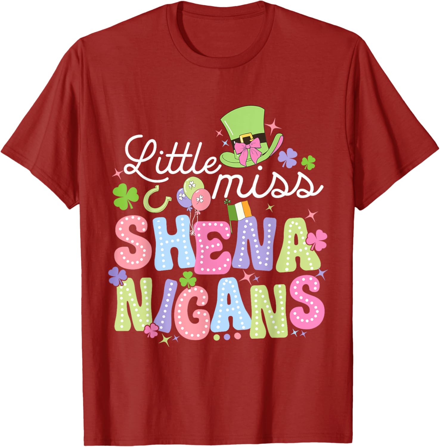 Little Miss Shenanigans St Patricks Day Toddler Irish T-Shirt for Girls - 3