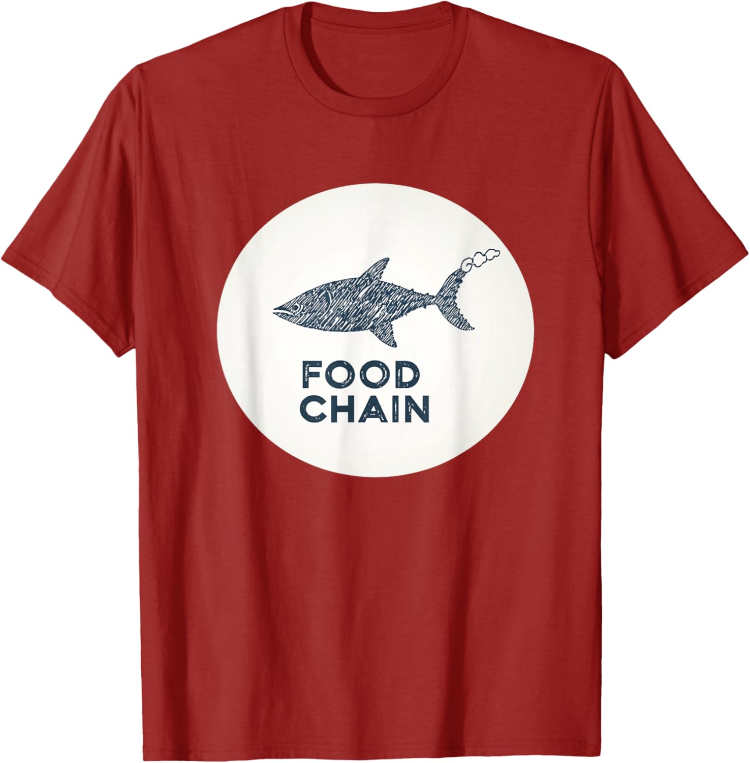 Fun Food Chain T-Shirt with Colorful Fish Costume for Kids - 12