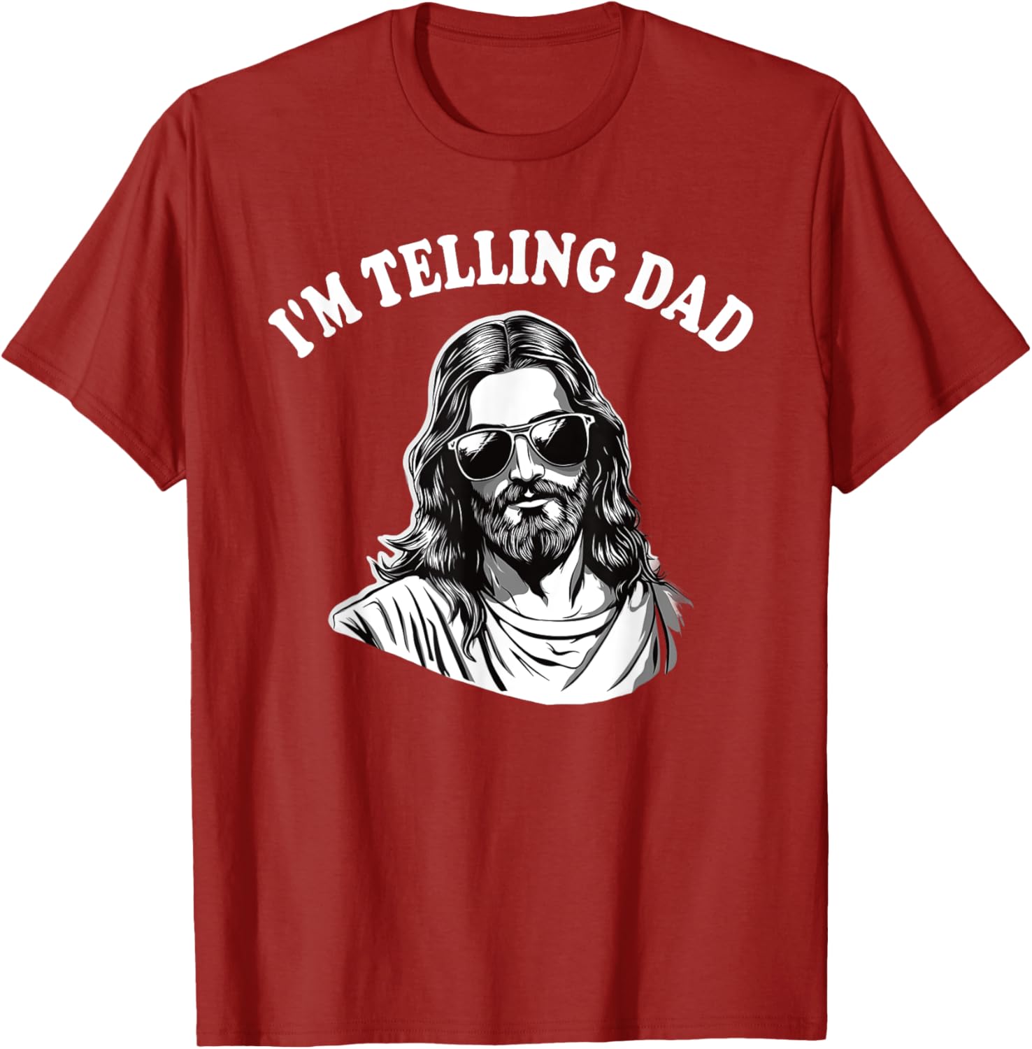 Funny Christian Jesus Meme Dad T-Shirt for Religious Humor Lovers - 16