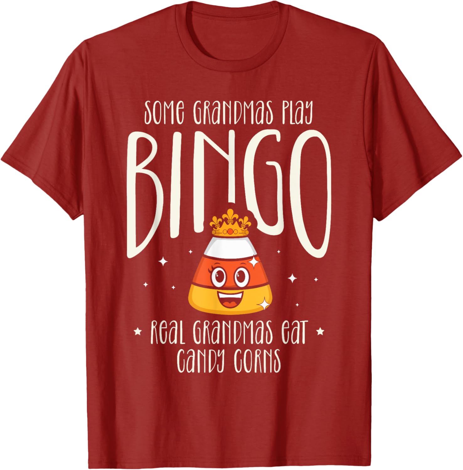 Funny Grandma Bingo T-Shirt for Candy Corn Lovers - Perfect Gift Idea - 9