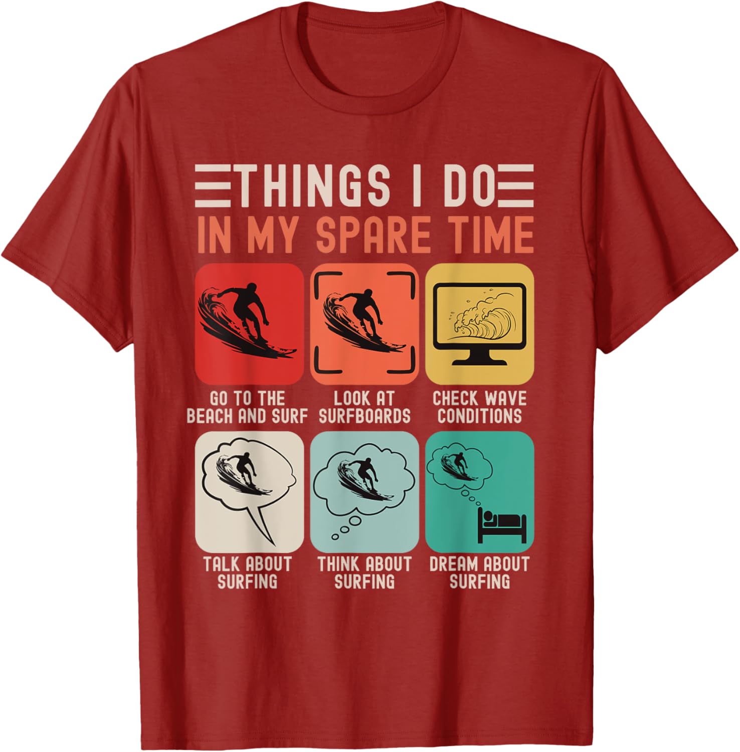 Funny Beach Days and Surfing T-Shirt for Relaxed Summer Vibes - 8