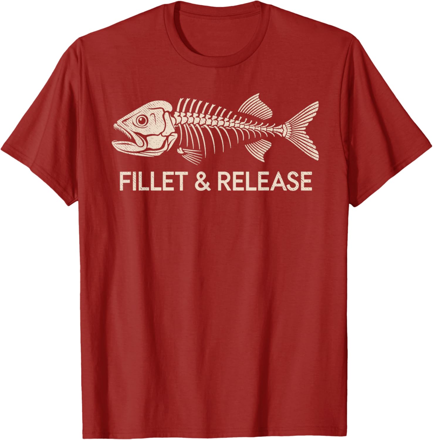 Funny Fishing T-Shirt for Anglers - Fillet and Release Humor Tee - 2