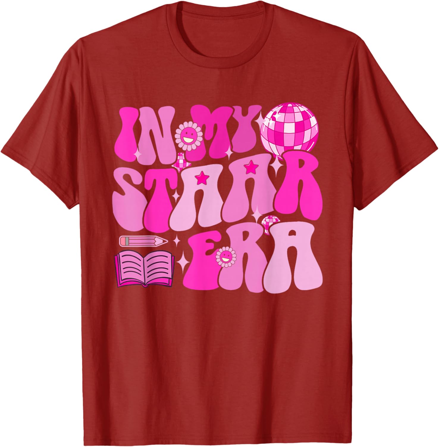 Motivational STAARe Teacher Student T-Shirt for Testing Day Fun - 2