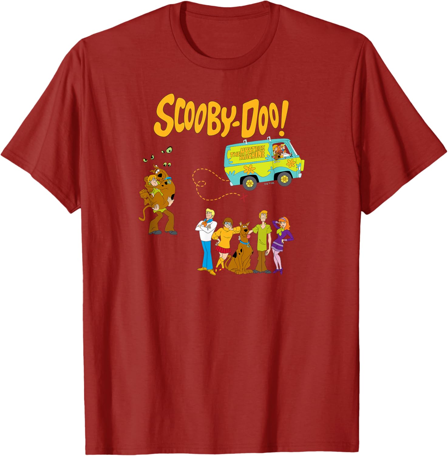 Scooby Doo Gang T-Shirt for Fans of Mystery and Adventure – Fun Apparel - 2