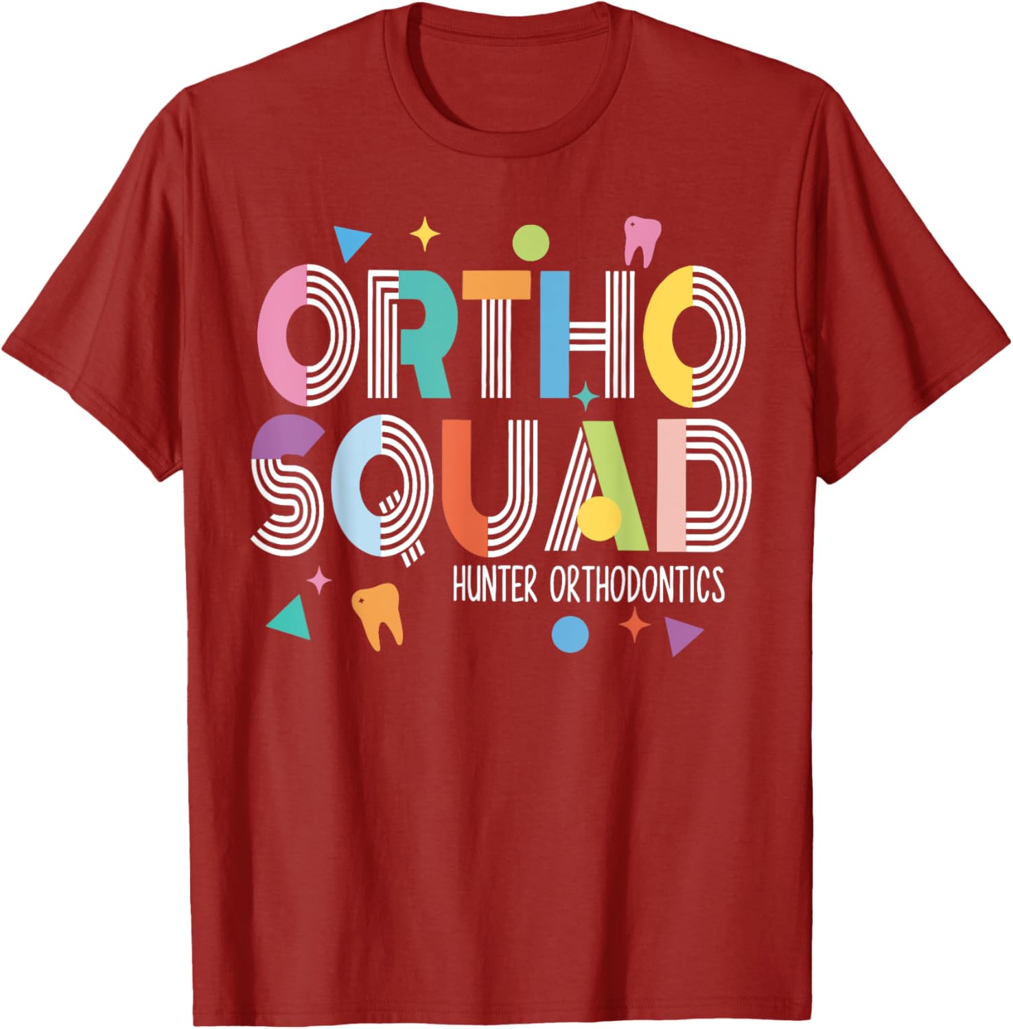 Ortho Squad Orthodontic Assistant T-Shirt for Dental Professionals - 14