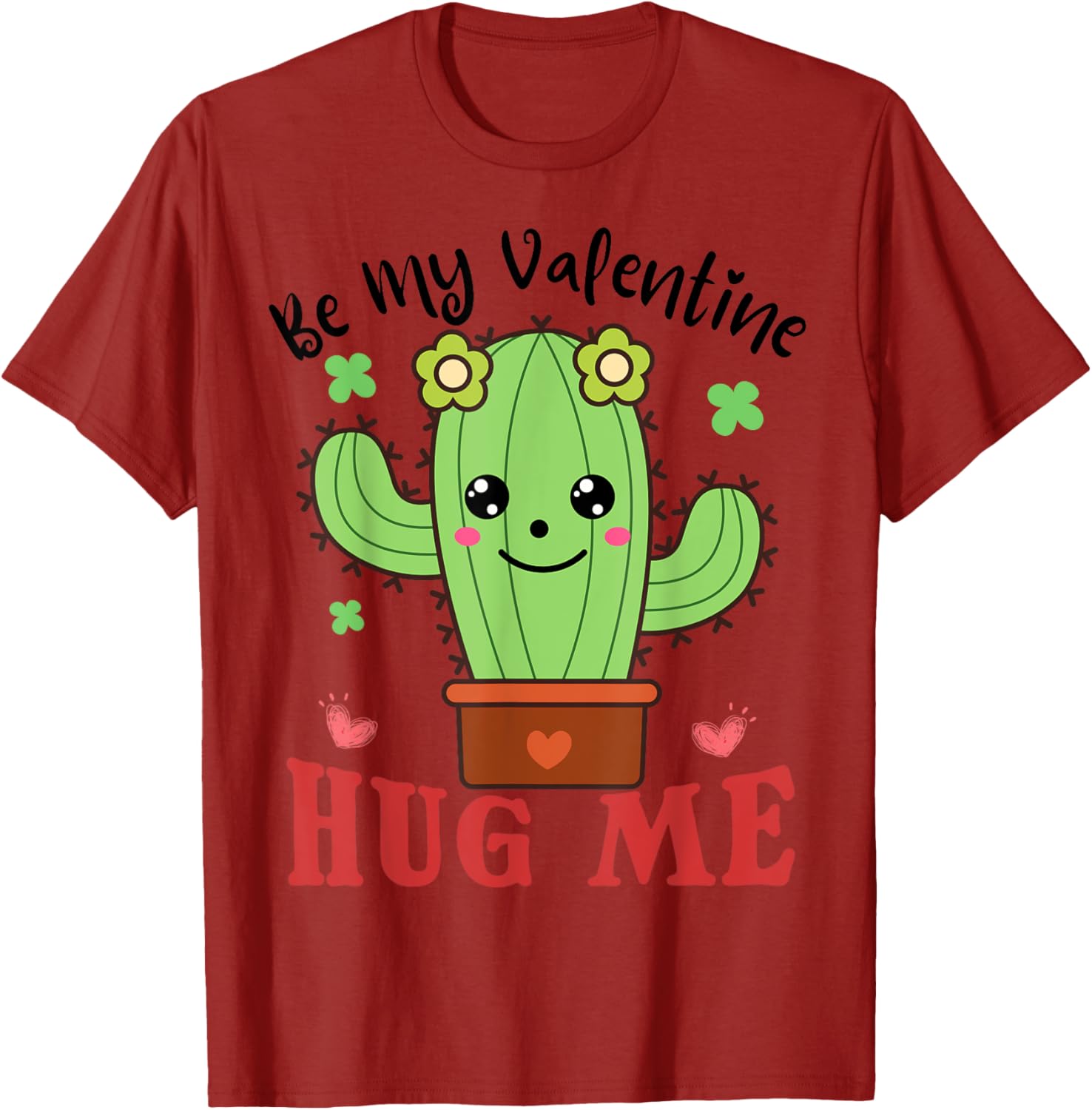 Funny Cactus Valentine's Day T-Shirt for Loving Couples - 21