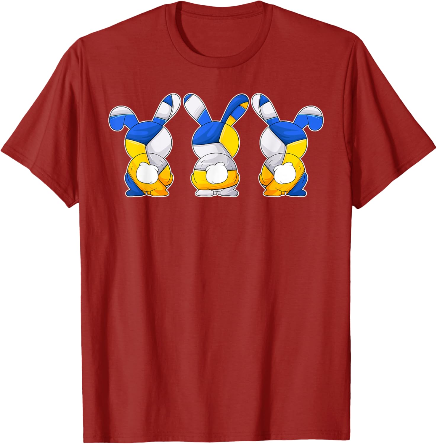 Funny Volleyball Easter Bunnies T-Shirt for Men and Boys Celebrating Easter - 13