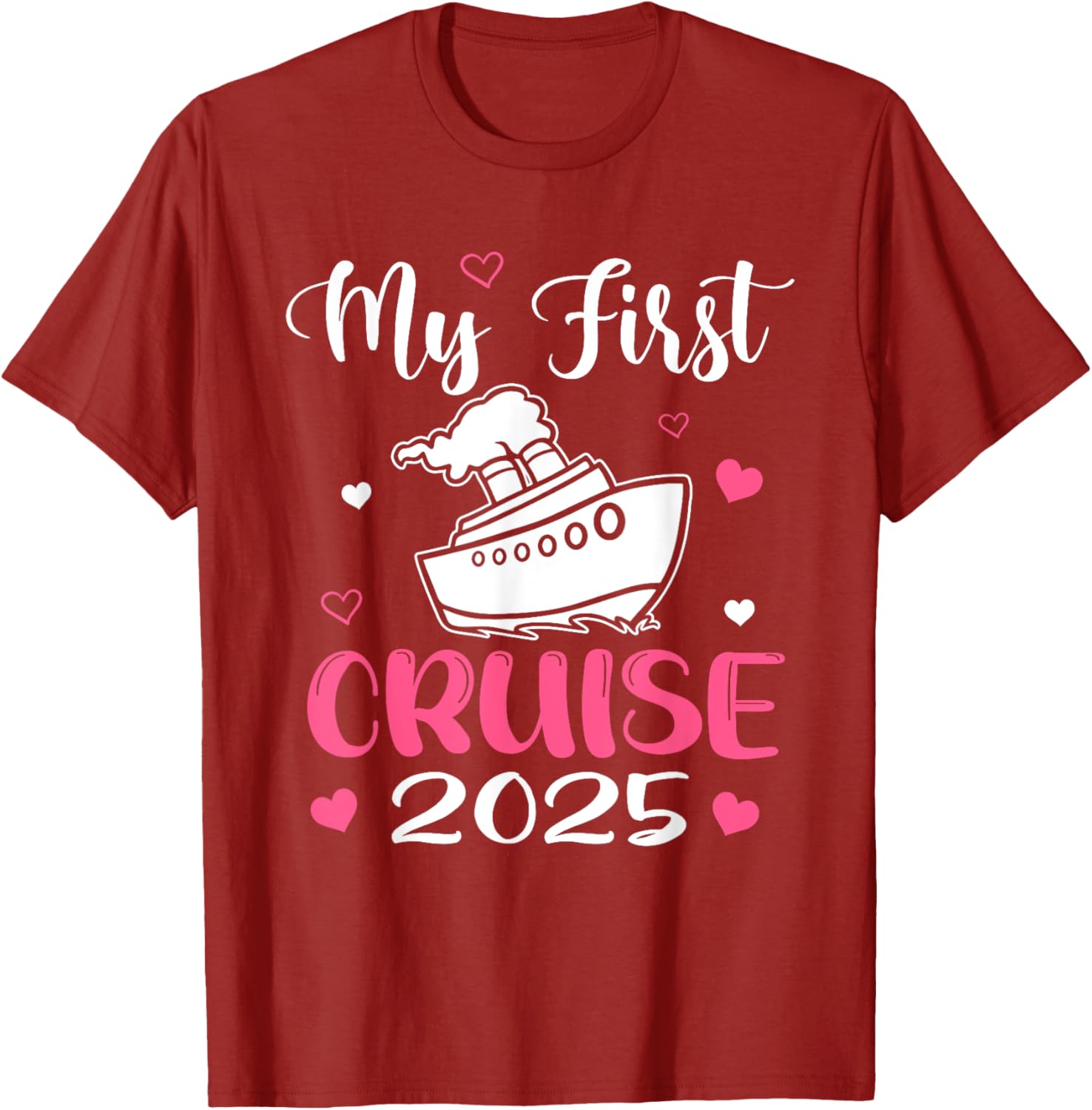 My First Cruise 2025 Family Vacation T-Shirt for Fun Adventures - 8