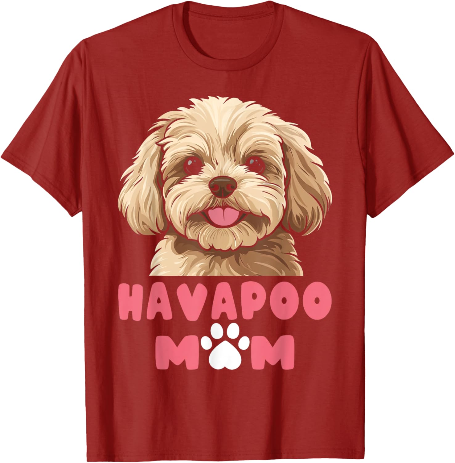Havapoo Mom Dad T-Shirt for Dog Lovers - Cute Pet Lover Apparel for All - 7