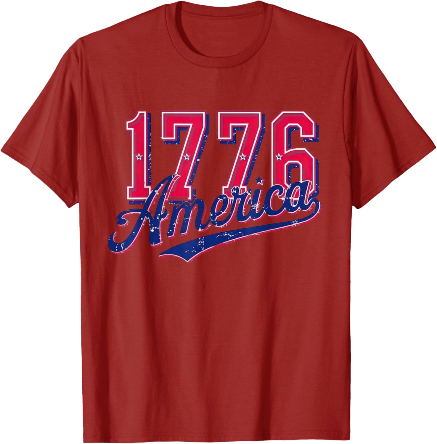 USA Patriotic American Flag 4th of July T-Shirt Celebrating 1776 - 5