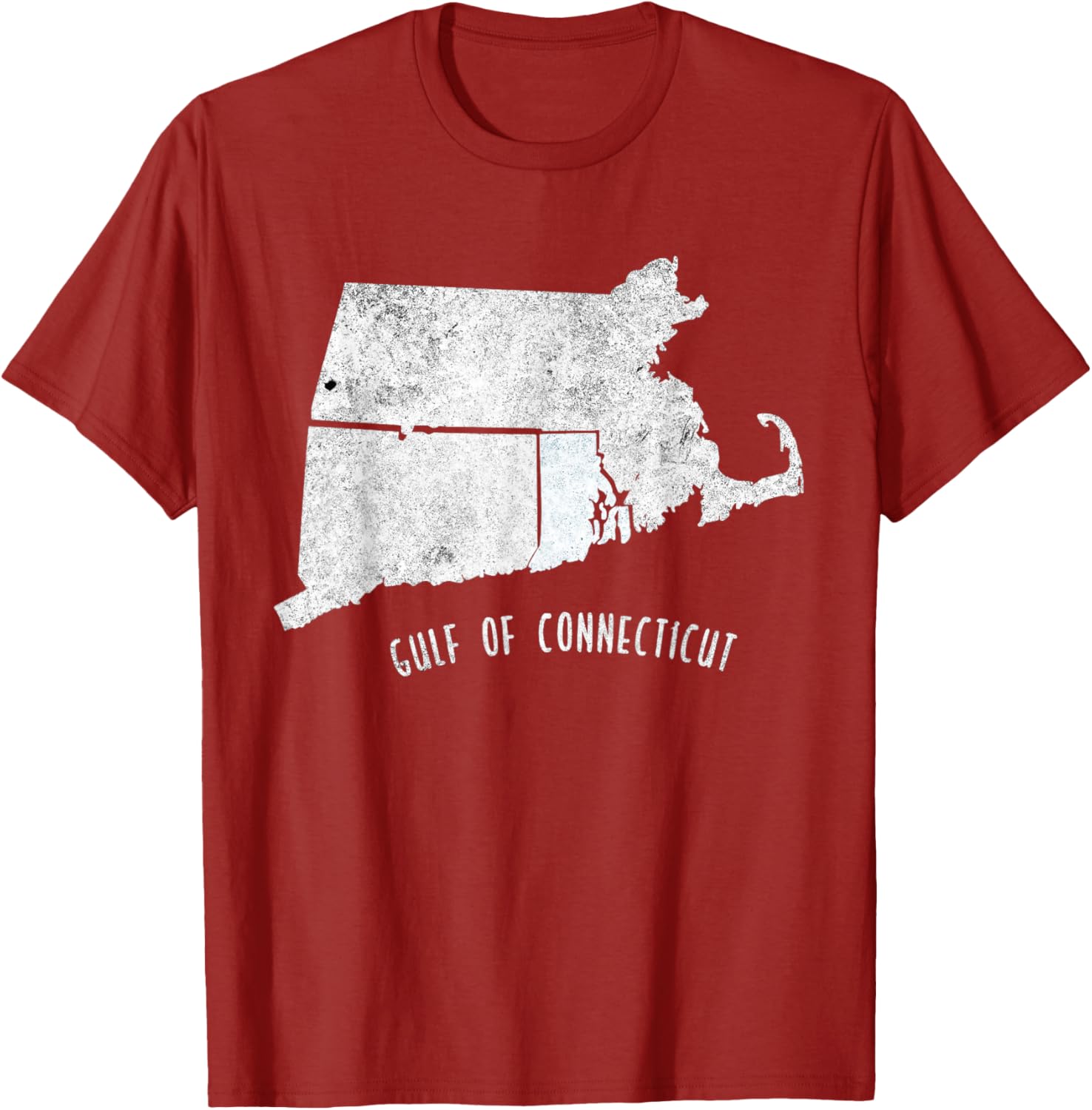Gulf of Connecticut Funny New England Souvenir T-Shirt for All Occasions - 13
