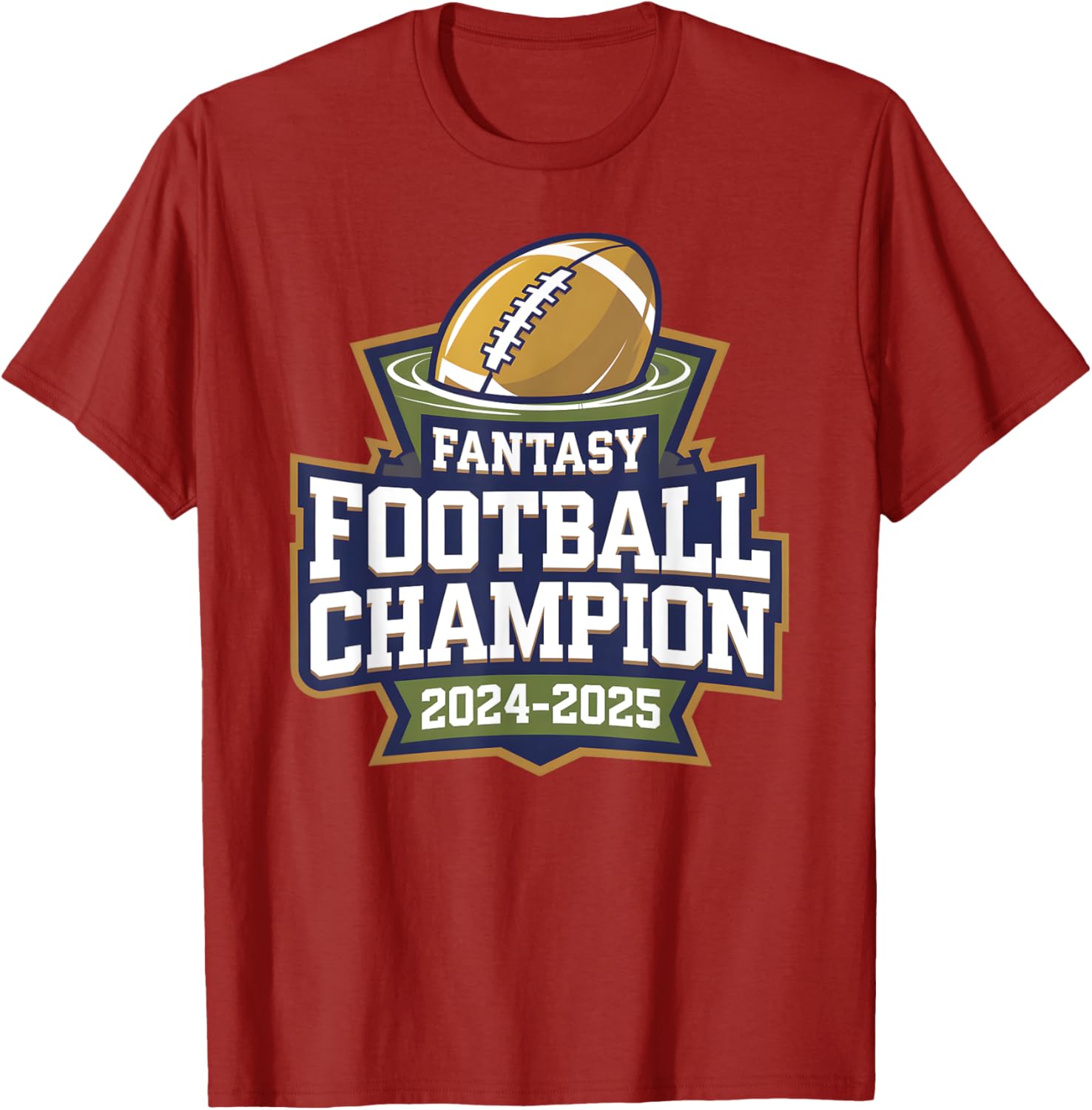 Fantasy Football Champion T-Shirt for Men and Boys 2024-2025 - 15