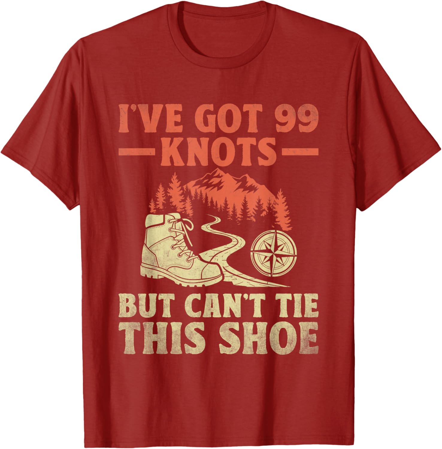 Funny Scout T-Shirt I've Got 99 Knots But Can't Tie This Shoe - 11