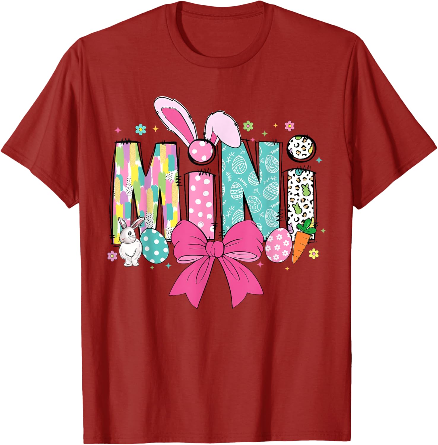 Adorable Mama Bunny Easter T-Shirt for Matching Family Celebrations - 10