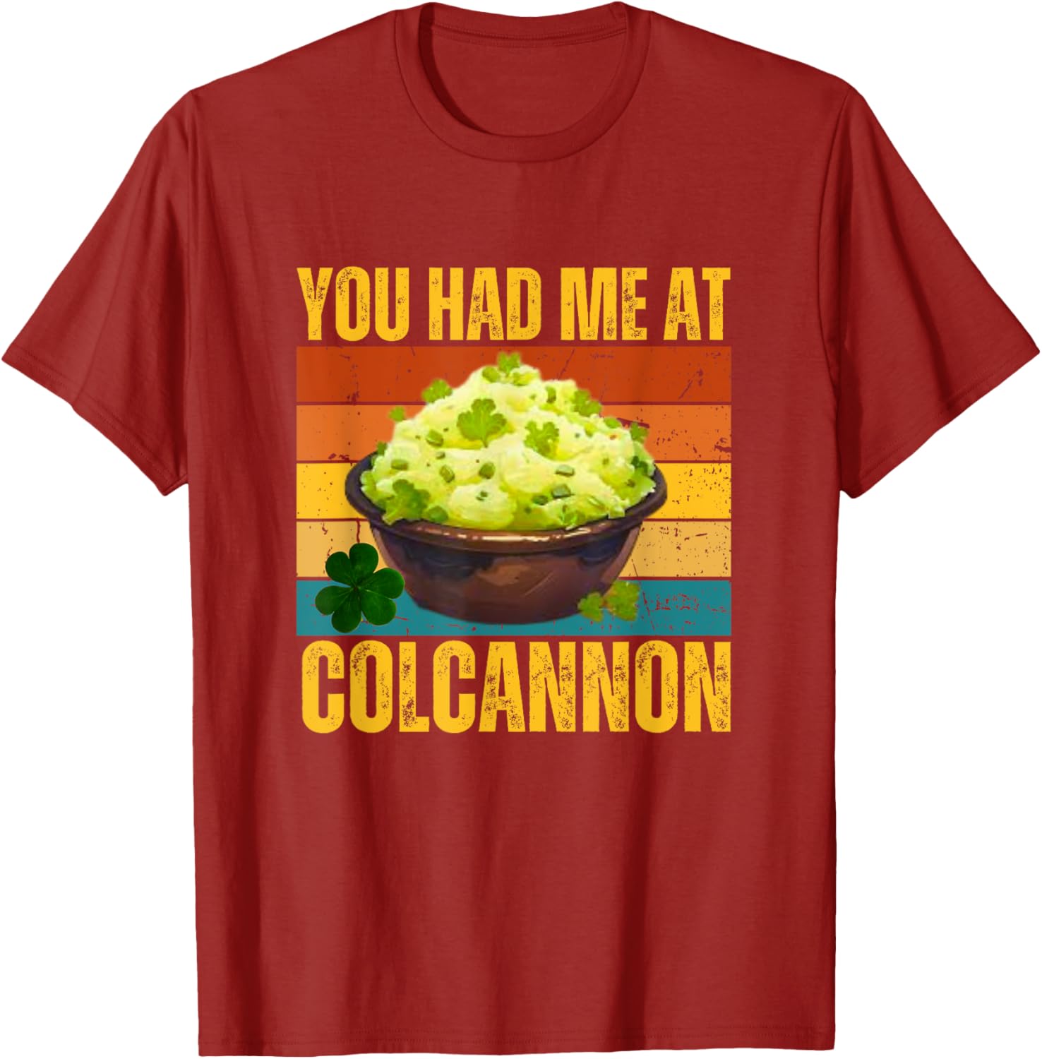 Funny Retro Colcannon T-Shirt for Irish Food Lovers - Unique Gift Idea - 2