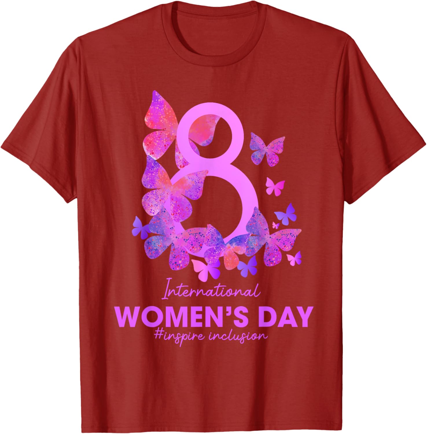 Inspire Inclusion Women’s Day 2025 T-Shirt - Celebrate Women’s Empowerment - 8