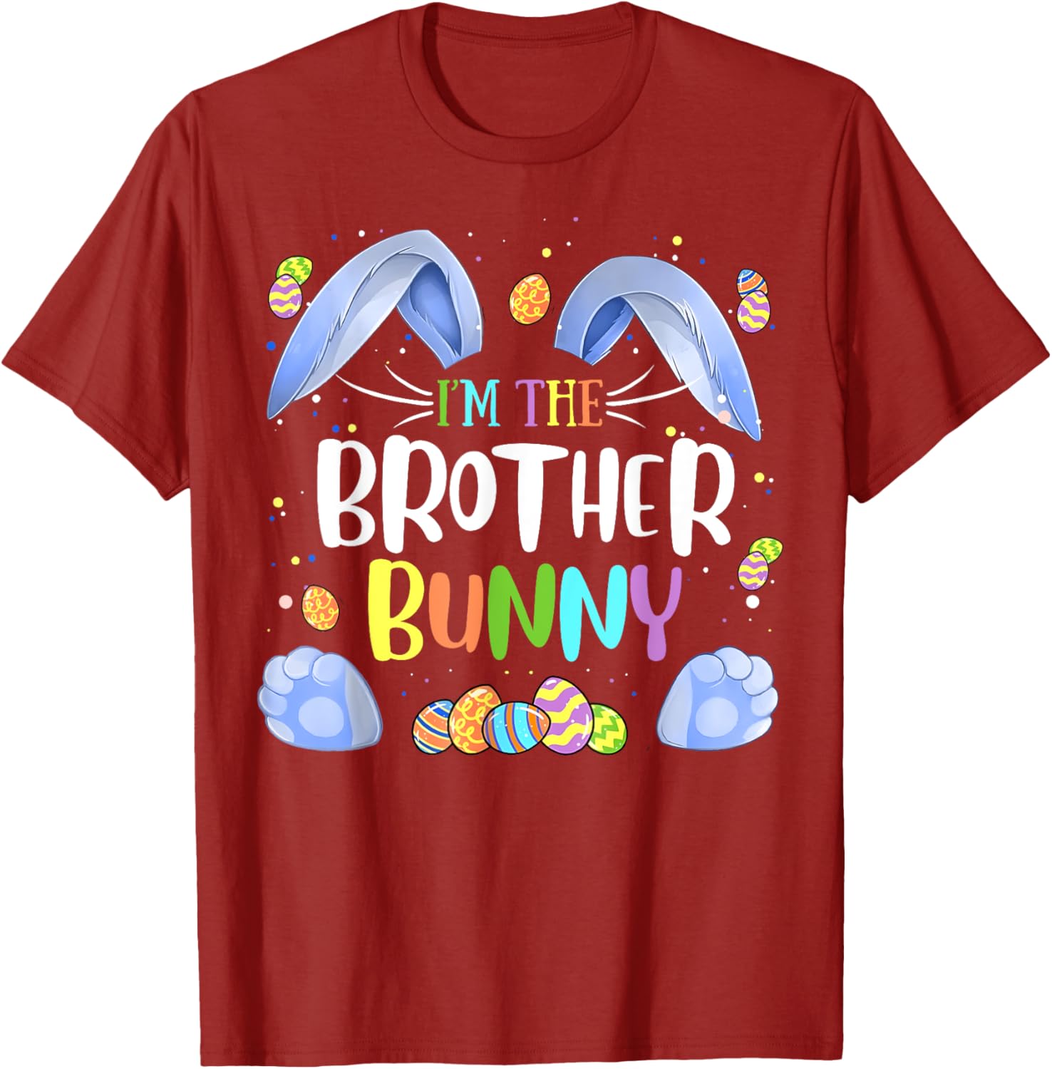 Brother Bunny Matching Family Easter T-Shirt for Fun Holiday Style - 15