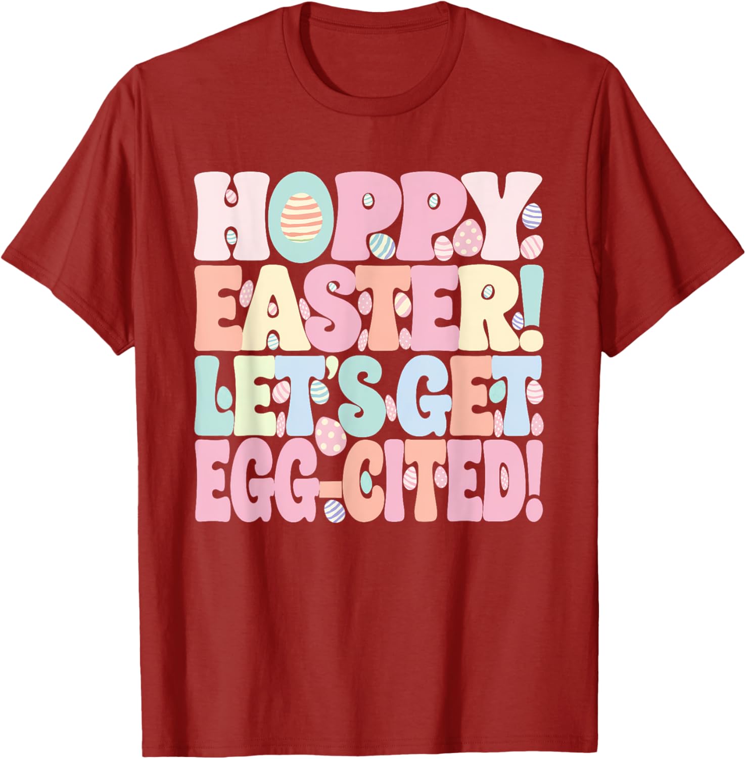 Funny Hoppy Easter Egg-cited T-Shirt for Festive Celebrations - 20