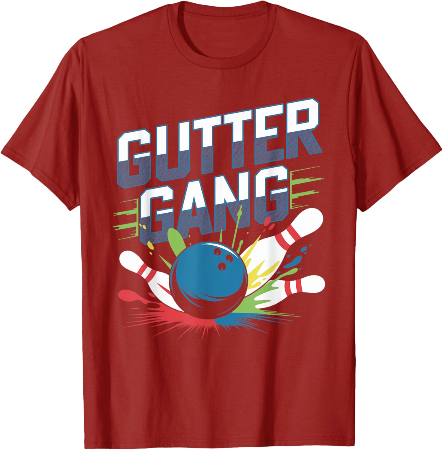 Funny Gutter Gang Bowling Shirt for League Players and Fans - 7
