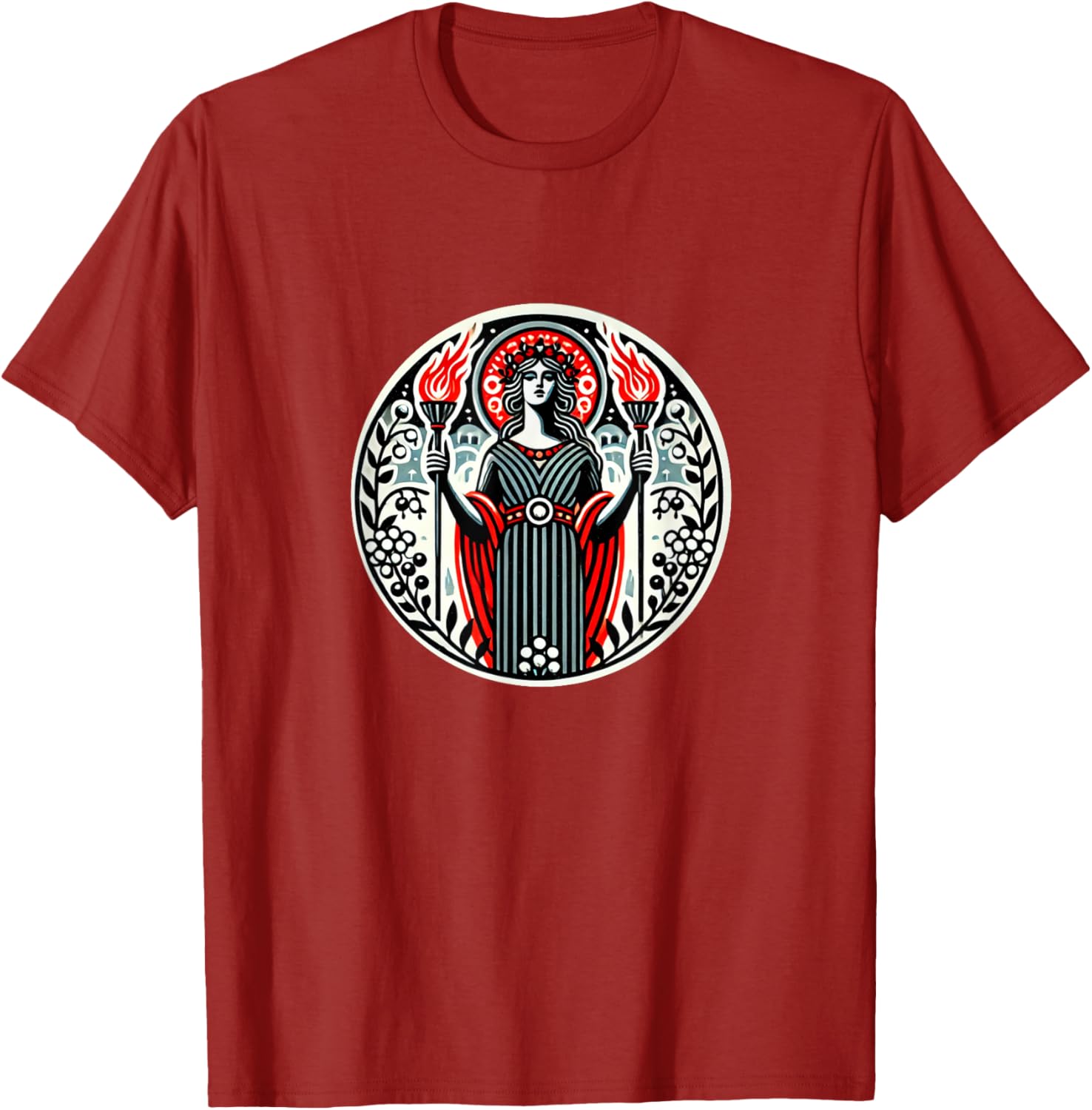 Hecate Goddess Illustration Crone T-Shirt for Unique Style Lovers - 26
