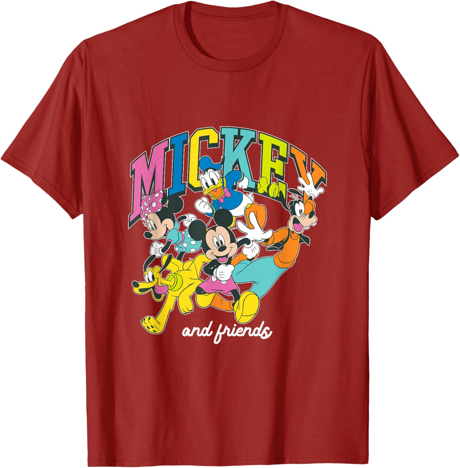 Disney Mickey Mouse and Friends T-Shirt for Friendship Goals and Fun - 2