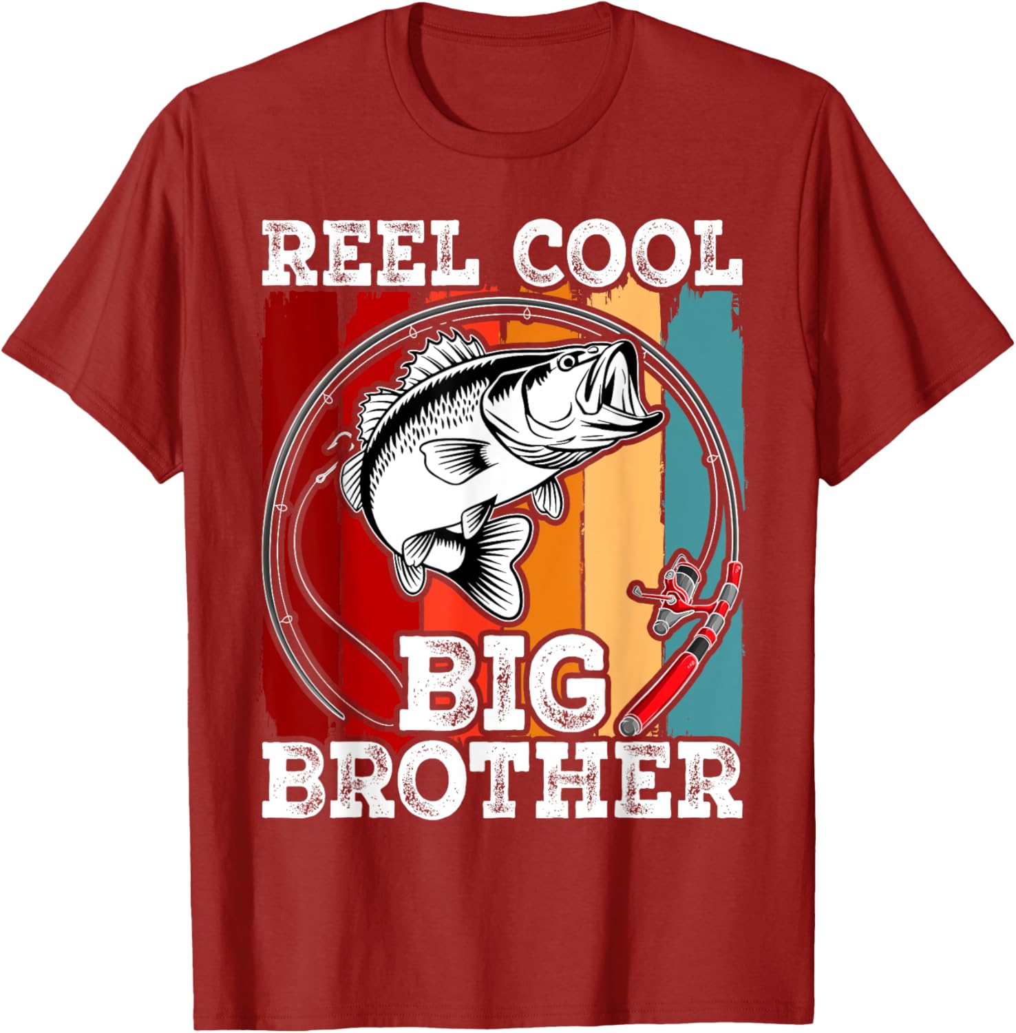 Cool Fishing T-Shirt for Big Brothers - Perfect Gift for Boys - 3