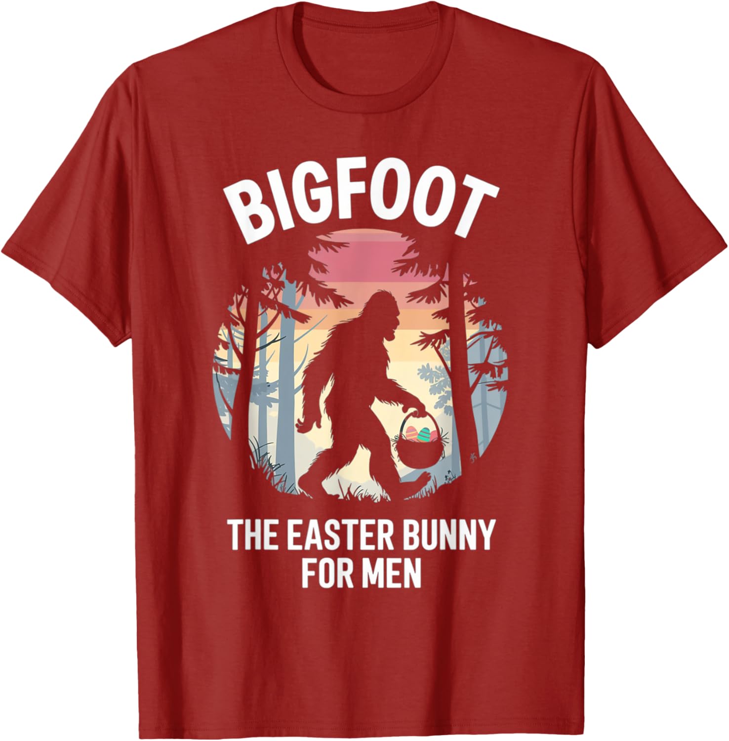 Funny Bigfoot Easter Bunny T-Shirt for Unique Holiday Style - 17
