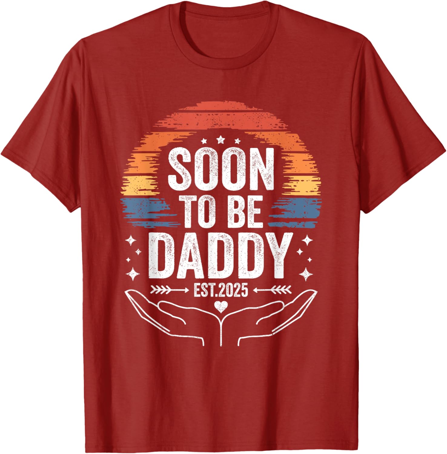 Soon To Be Daddy 2025 Pregnancy Announcement Dad T-Shirt for Him - 2