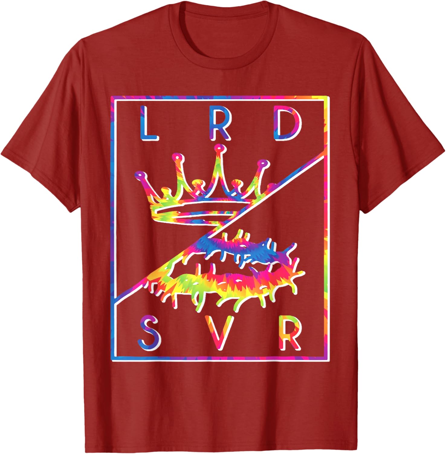 Vintage Tie Dye Retro Jesus Graphic T-Shirt for Christian Fans - 1