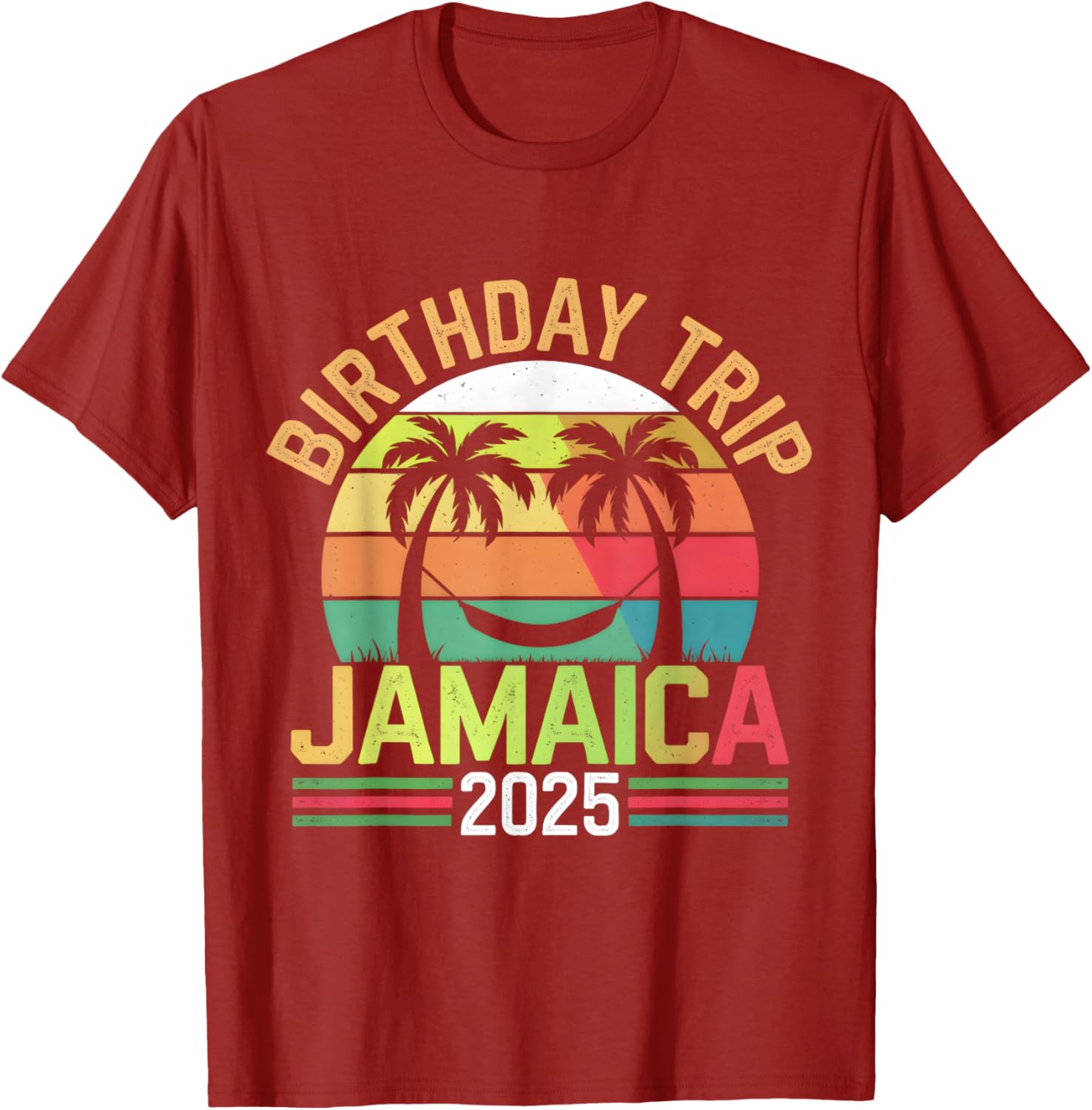 Jamaica 2025 Birthday Girls Trip Matching T-Shirt for Fun Celebrations - 2