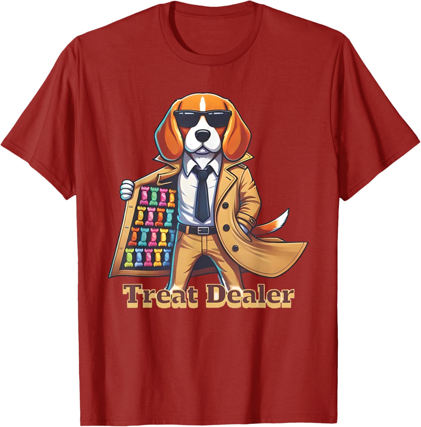 Funny Beagle Lover T-Shirt for Dog Treat Dealers - Perfect Gift for Dog Owners - 22