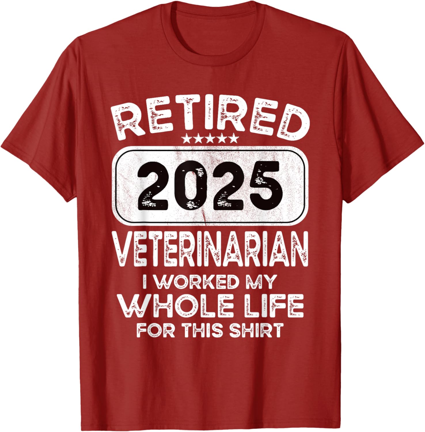 Retired Veterinarian 2025 T-Shirt for Animal Lovers and Proud Professionals - 17