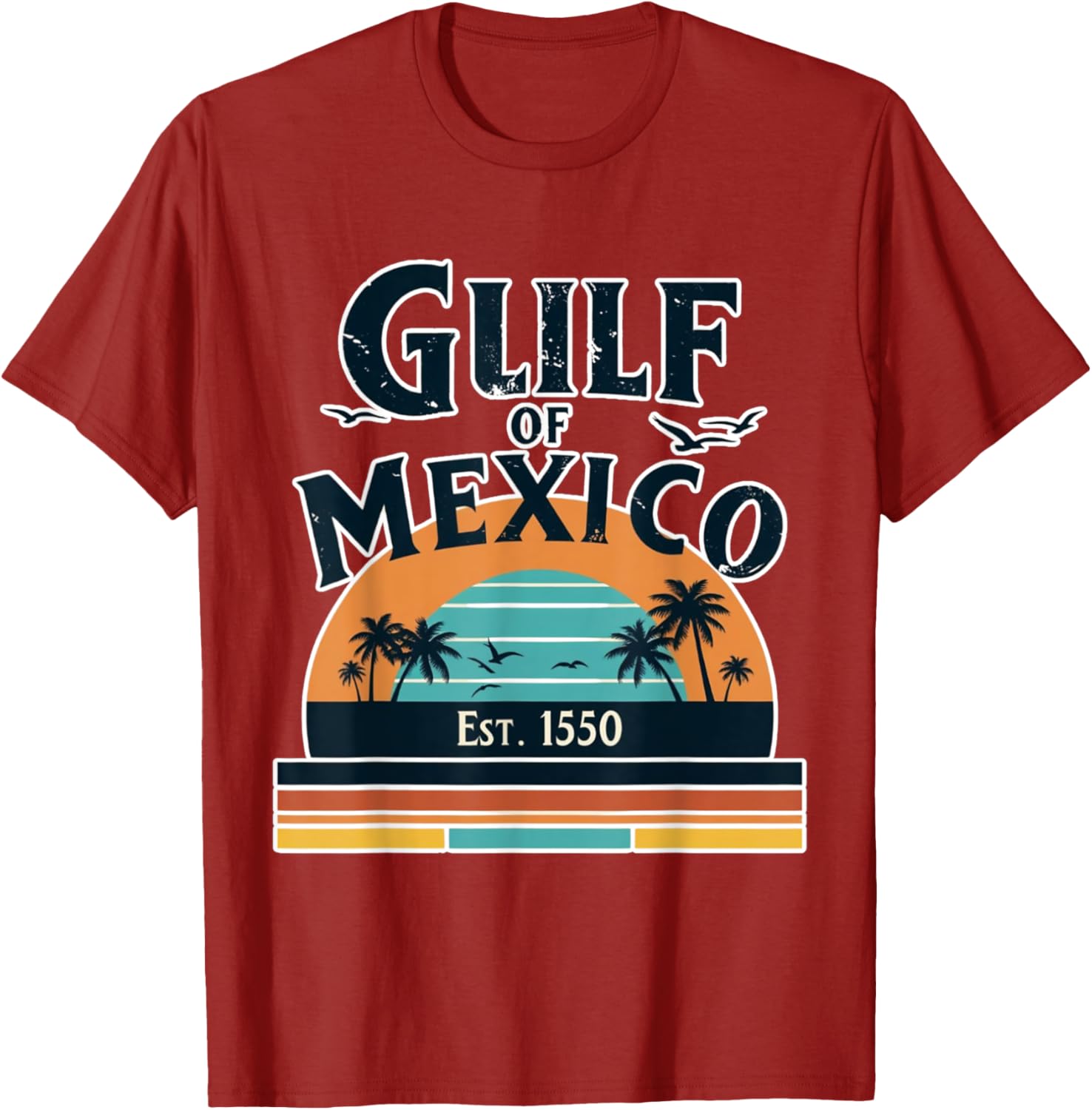 Gulf of Mexico T-Shirt for Beach Lovers - Stylish and Comfortable Wear - 6