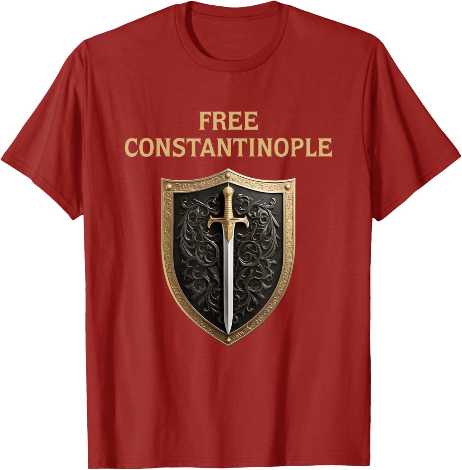 Free Constantinople T-Shirt Celebrating Eastern Roman History and Culture - 9