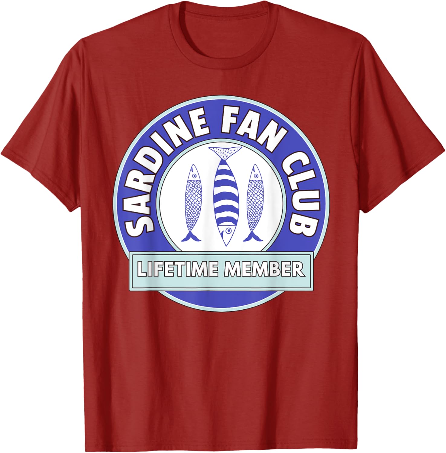 Cute Sardine Graphic T-Shirt for Foodies and Fish Lovers - 11