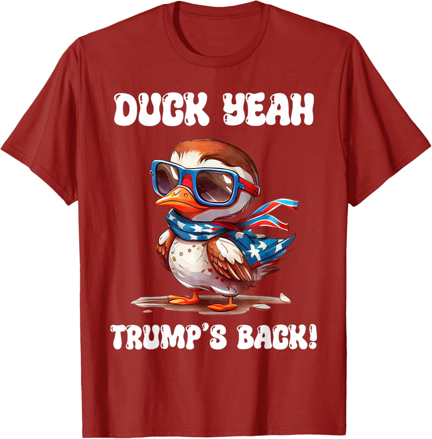 Duck Yeah Trump Is Back T-Shirt for 47th President Fans - 3
