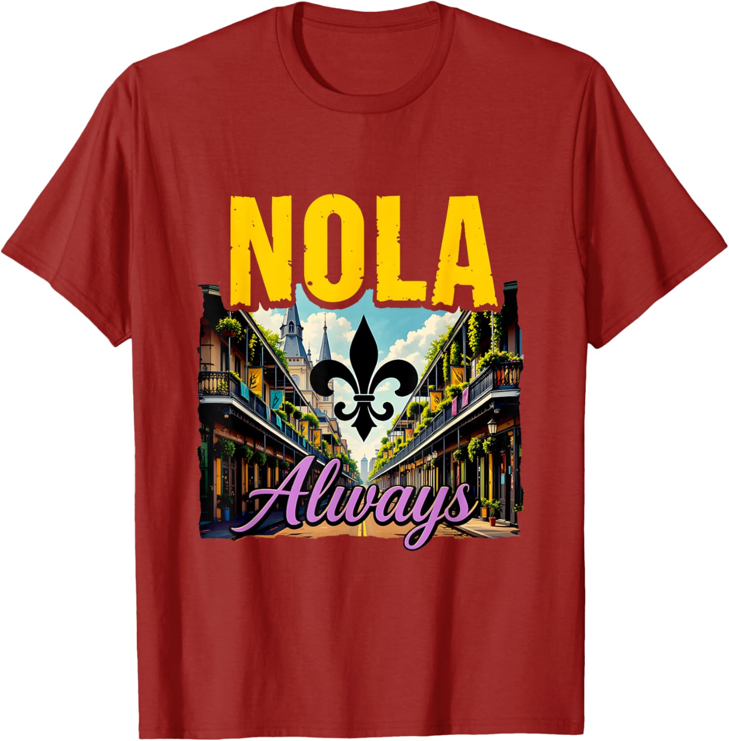 NOLA Never Forget New Orleans Support T-Shirt for Proud Locals - 14