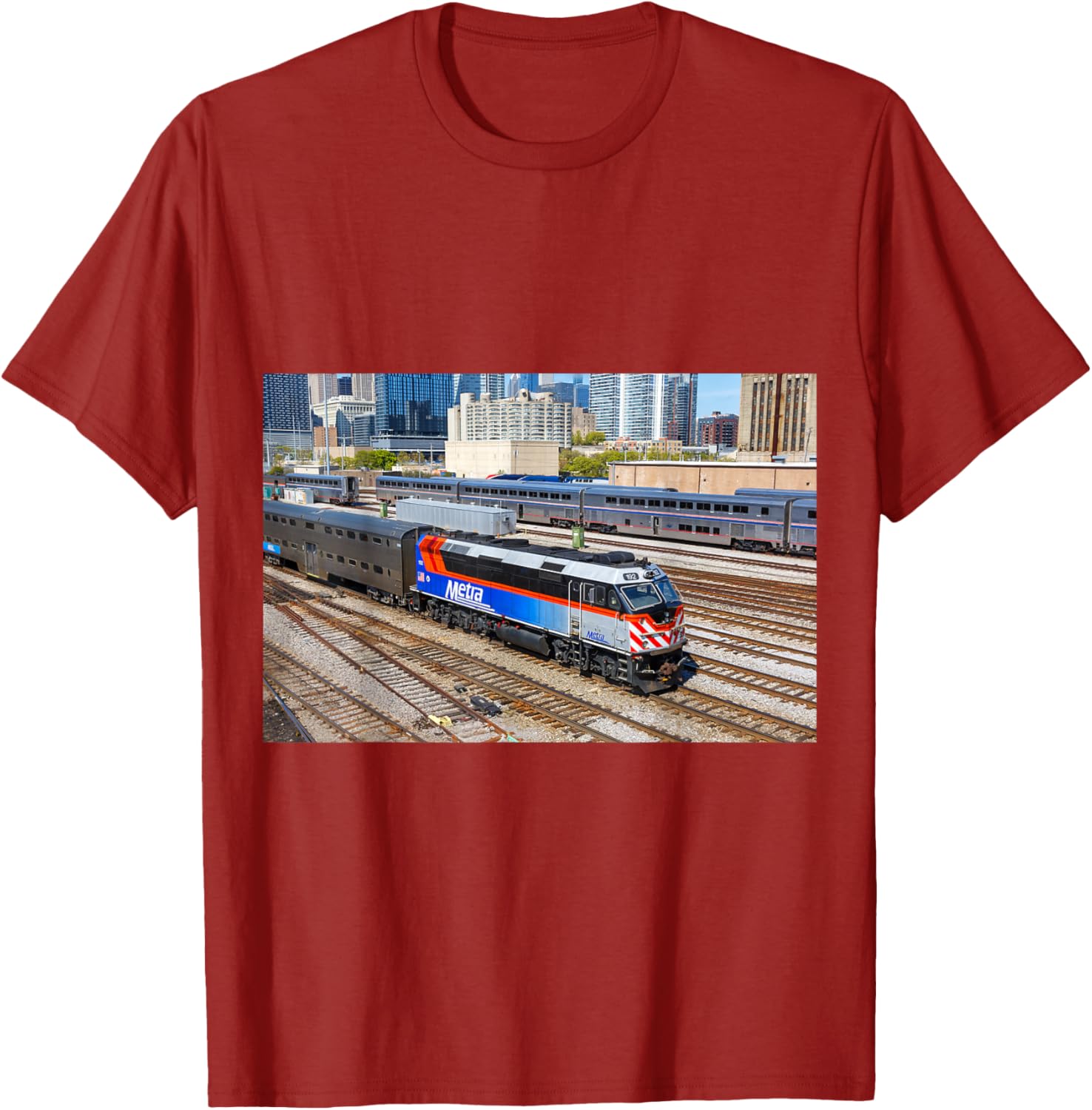 Metra 192 At Union Station T-Shirt Perfect for Commuters and Fans - 23