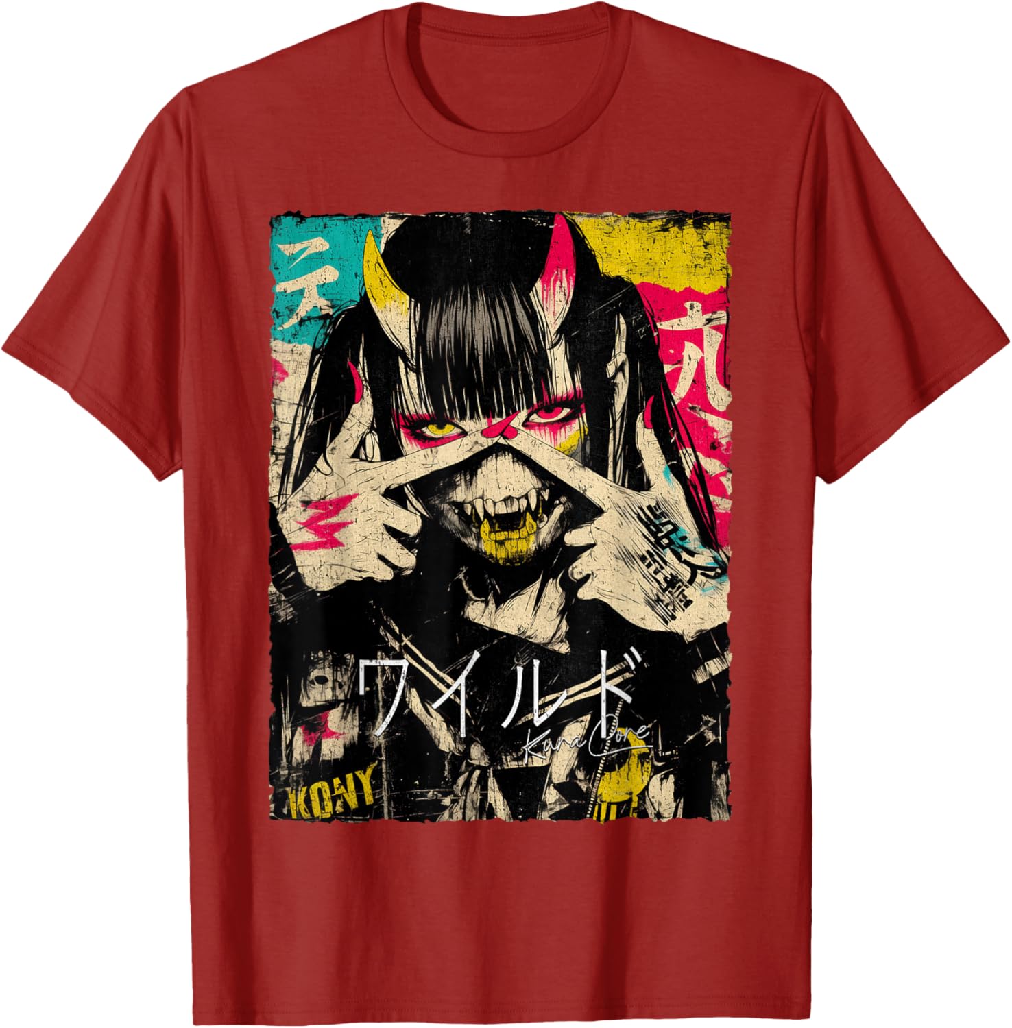 Japanese Cyberpunk Y2K Retro Techwear Anime T-Shirt for Street Style - 18