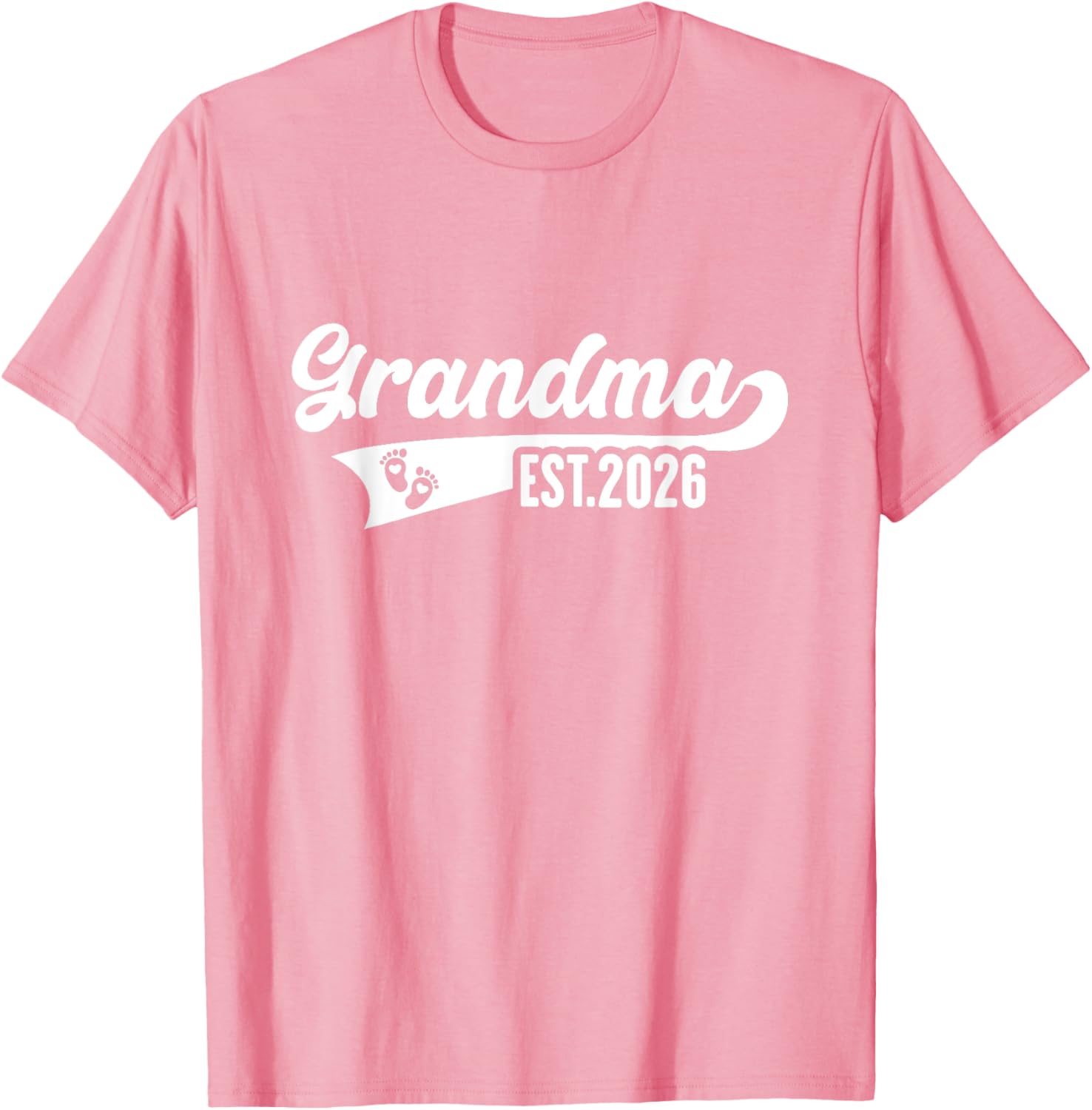 Promoted to Grandma Est 2026 T-Shirt for Excited Grandmas-To-Be - 2