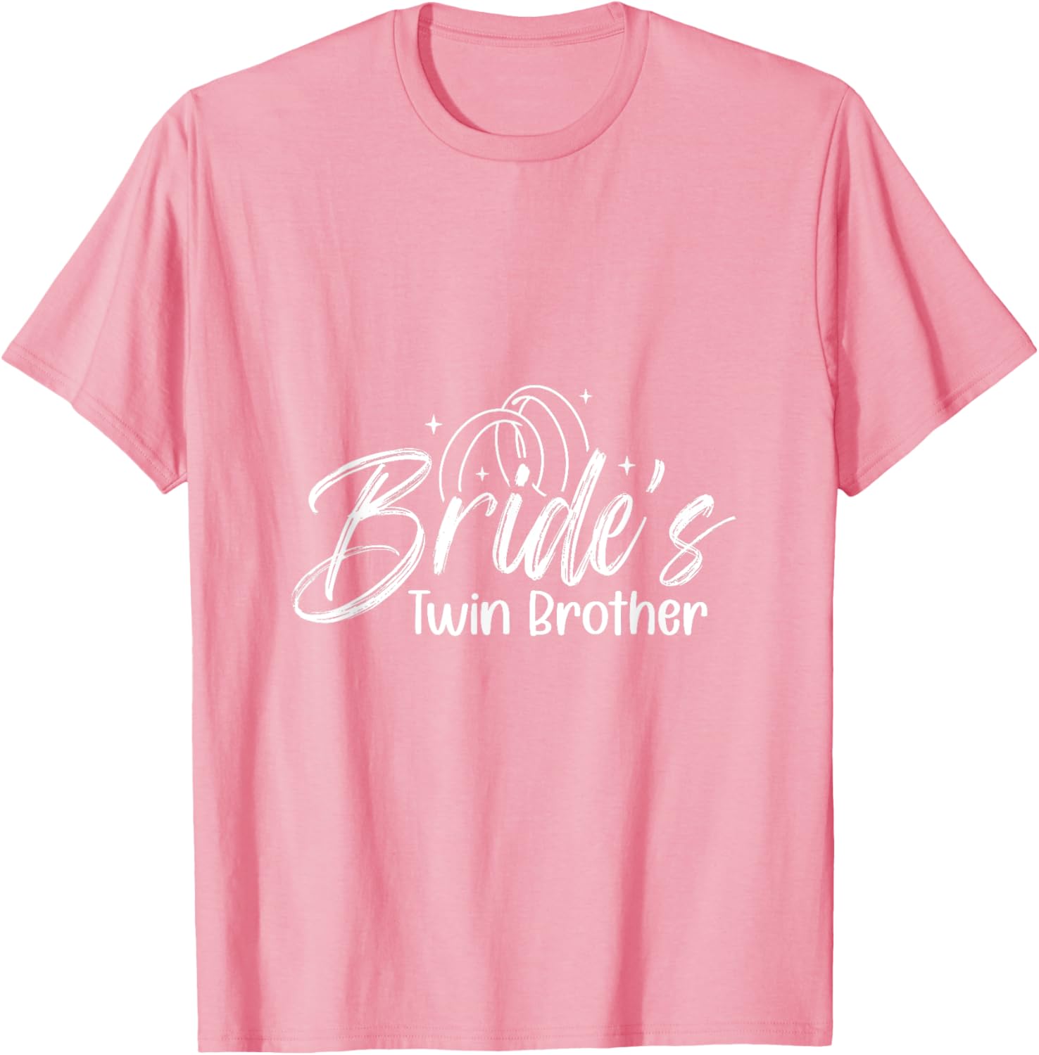 Bride's Twin Brother T-Shirt: Fun Fashion for Wedding Celebrations - 1