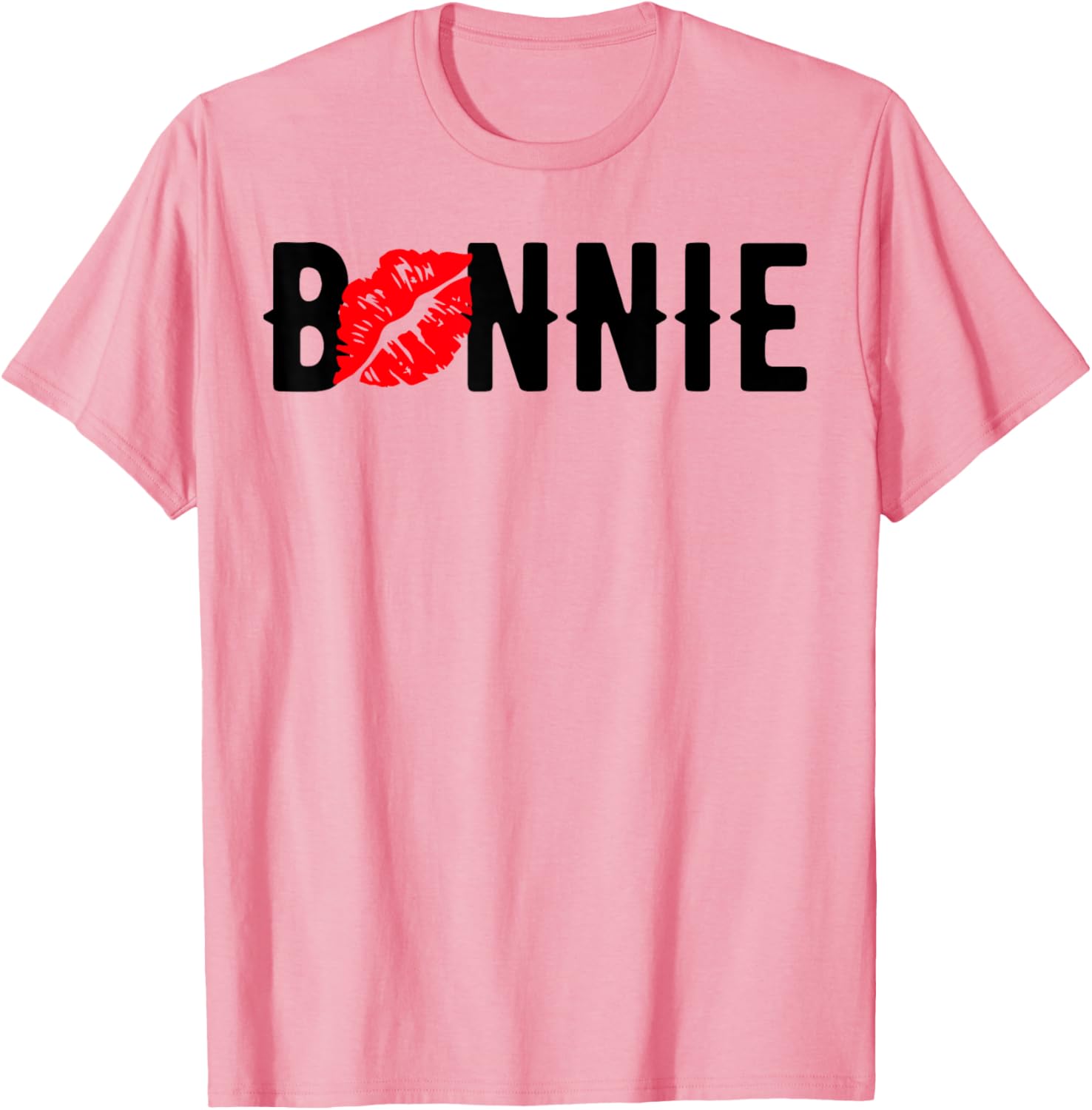 Valentine's Bonnie and Clyde Matching Couple T-Shirts for Love Birds - 8