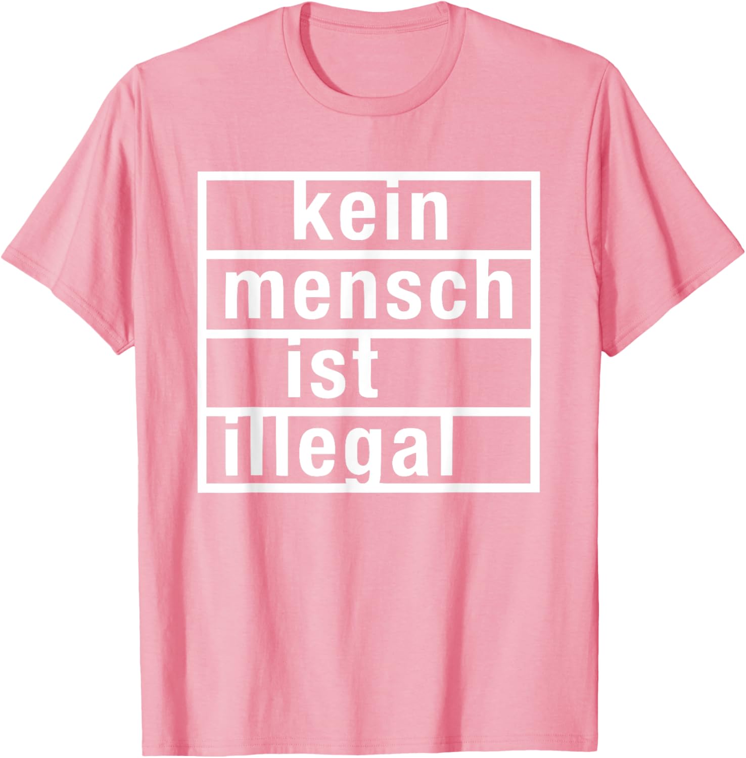 Kein Mensch ist Illegal T-Shirt - Stylish & Bold Statement Tee for All - 15