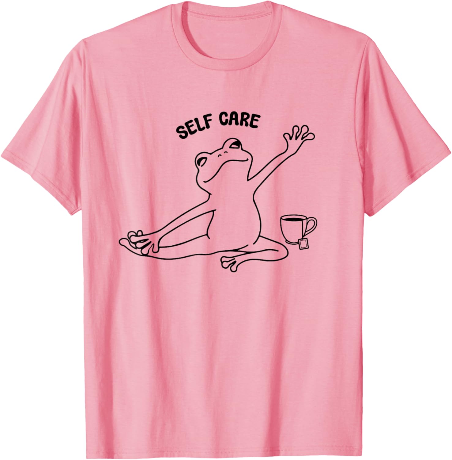 Self Care Frog T-Shirt Fun and Relaxing Apparel for Frog Lovers - 8