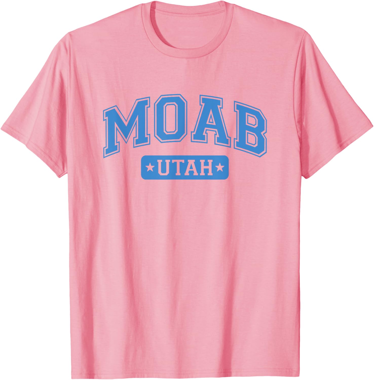 Moab Utah Classic Text Design T-Shirt for Adventure Lovers - 5